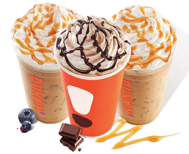 dunkin drinks