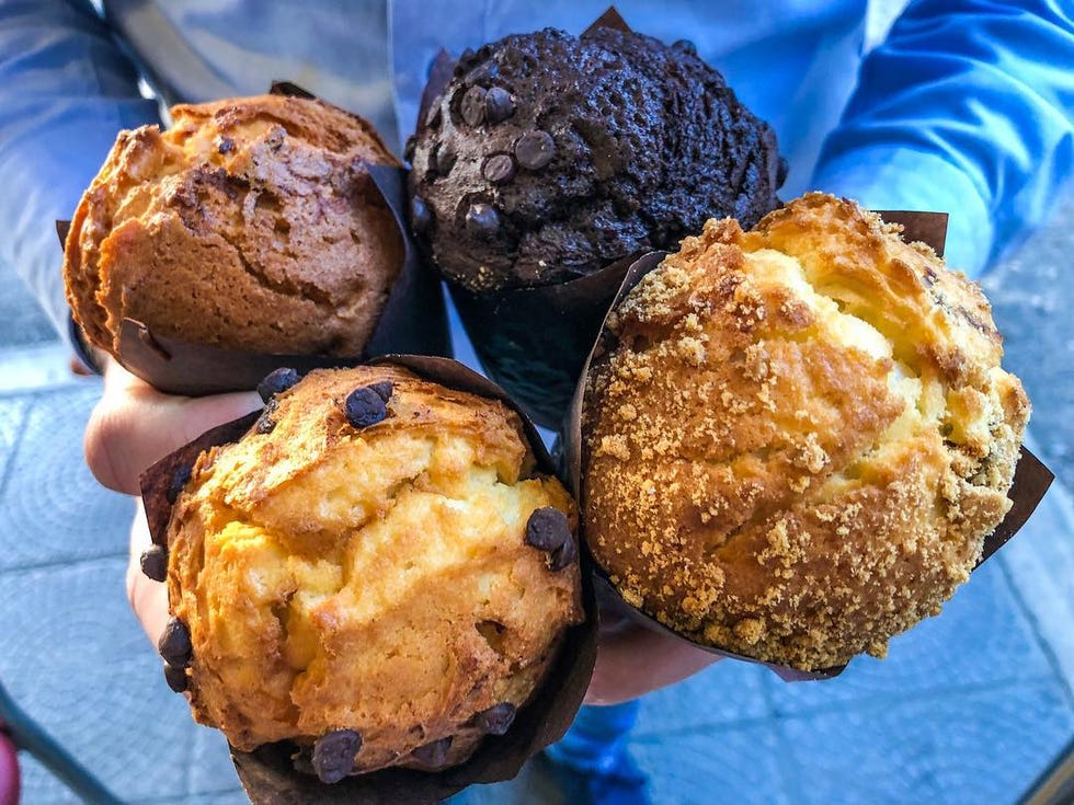 Dish, Food, Cuisine, Dessert, Muffin, Ingredient, Baked goods, Baking, Profiterole, Sata andagi, 
