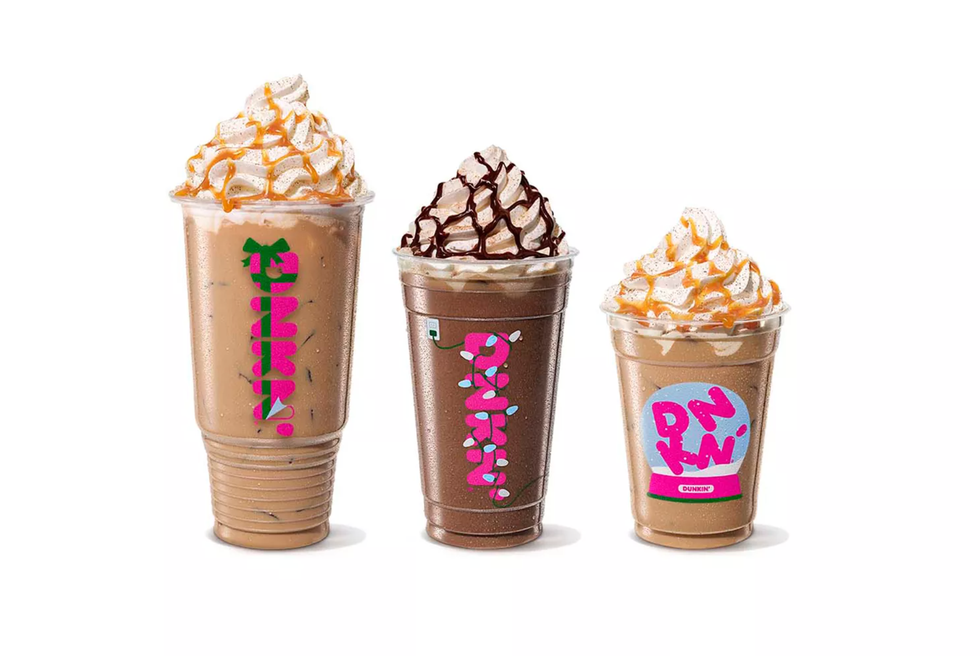 a group of ice cream cones