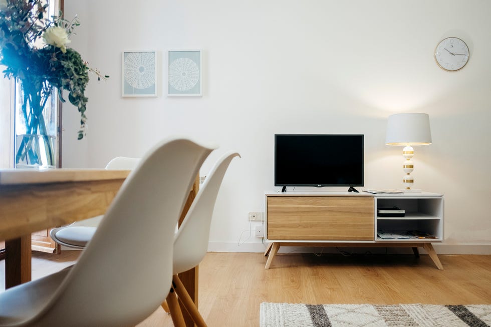 mueble de tv de diseño nórdico
