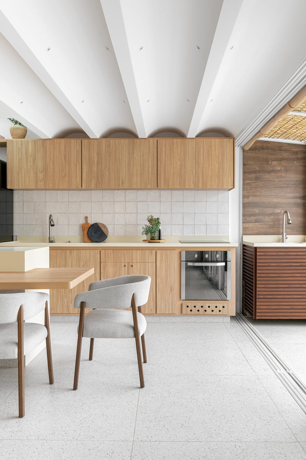 cocina de madera