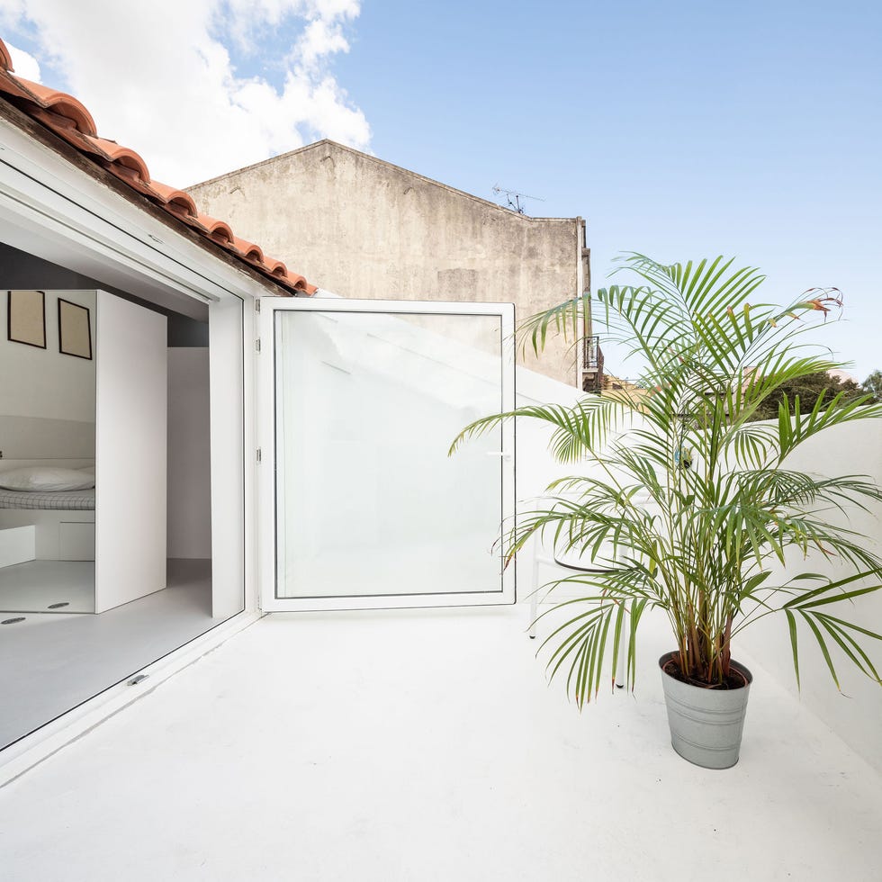 Dúplex de diseño minimalista con terraza en Lisboa