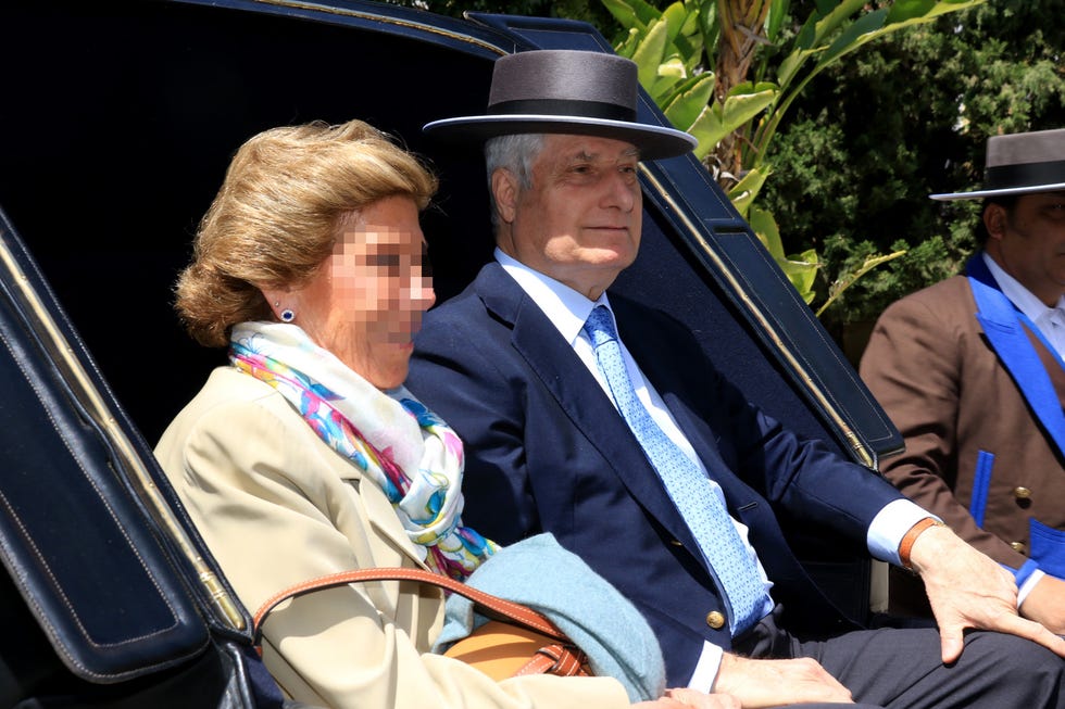 Duque de Alba en la Feria de Abril