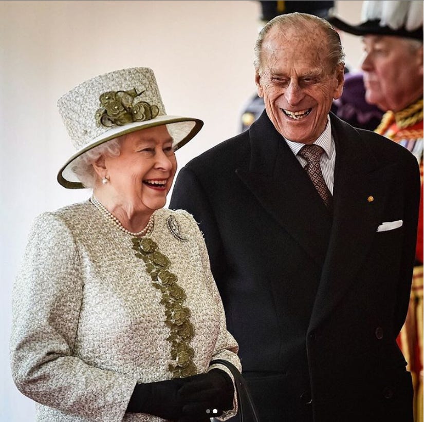 Isabel II y Duque de Edimburgo