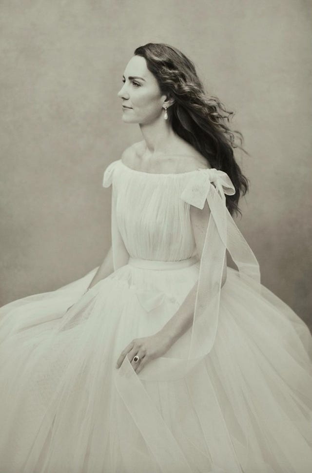 retrato de kate middleton por su 40 cumpleaños