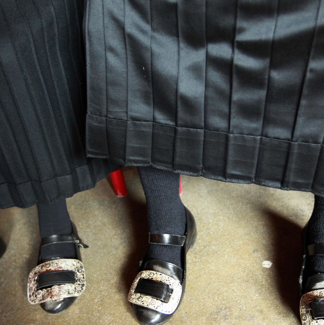 traditionele orthodoxe kleding die in sommige gemeenten in de bijbelgordel nog wordt gedragen