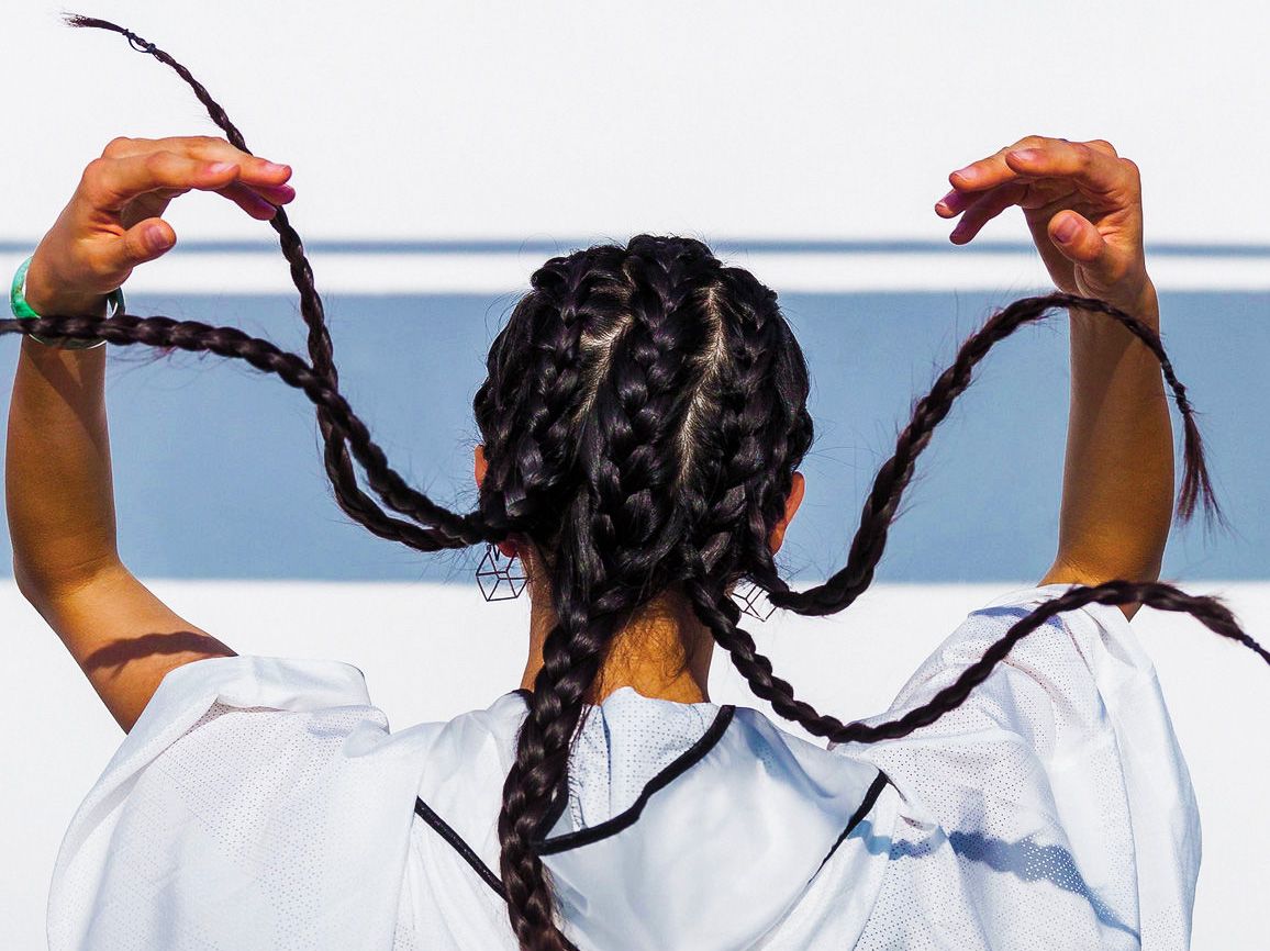 HOW TO: Dutch Braid with a 90s vibe – Percy & Reed