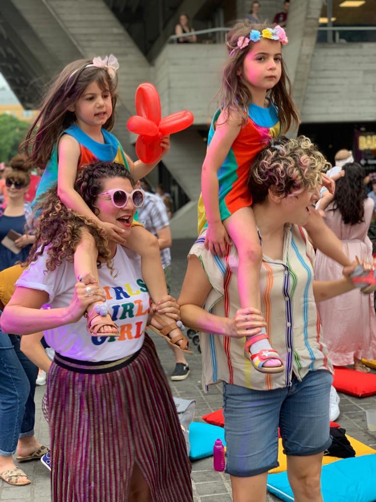 a group of women in clothing