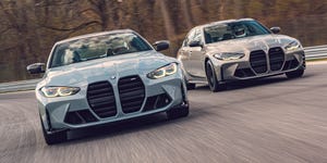 2021 bmw m3 and m4 at lime rock park