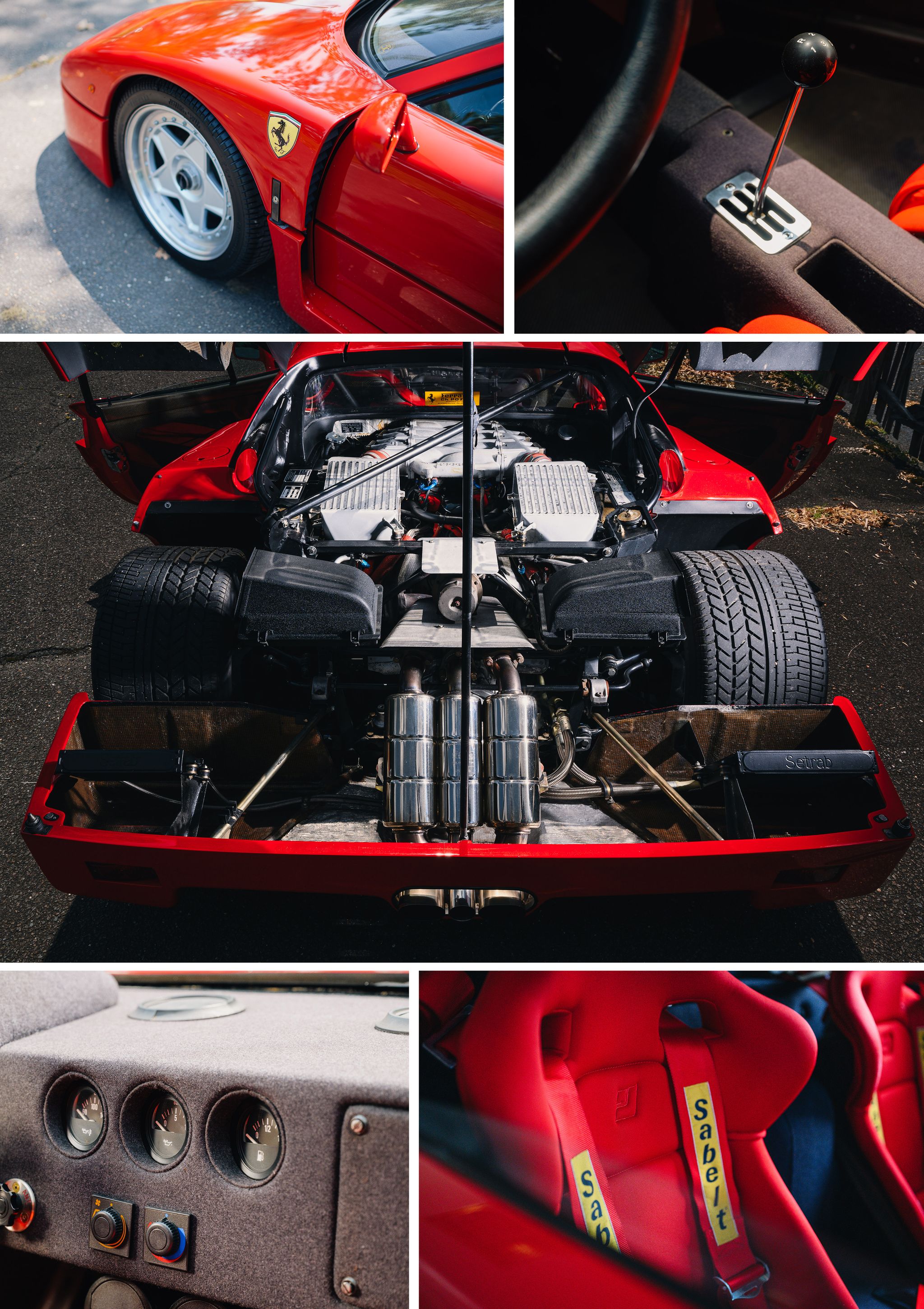 Tested: 1991 Ferrari F40 Feasts on the Timid