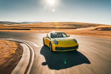 Land vehicle, Vehicle, Automotive design, Car, Performance car, Yellow, Sports car, Rolling, Supercar, Landscape, 