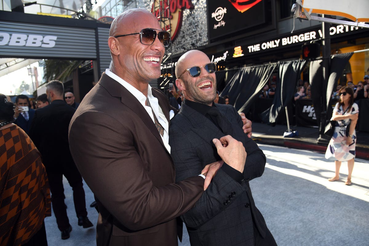 Entertainment Weekly - Dwayne The Rock Johnson, Jason Statham, and Idris  Elba head down a new road with 'Fast & Furious Presents: Hobbs & Shaw,' the  franchise's first spin-off. We spoke to