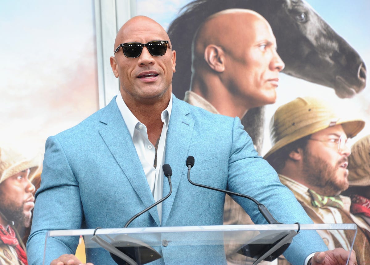 I can suck my gut in for only so - Dwayne The Rock Johnson