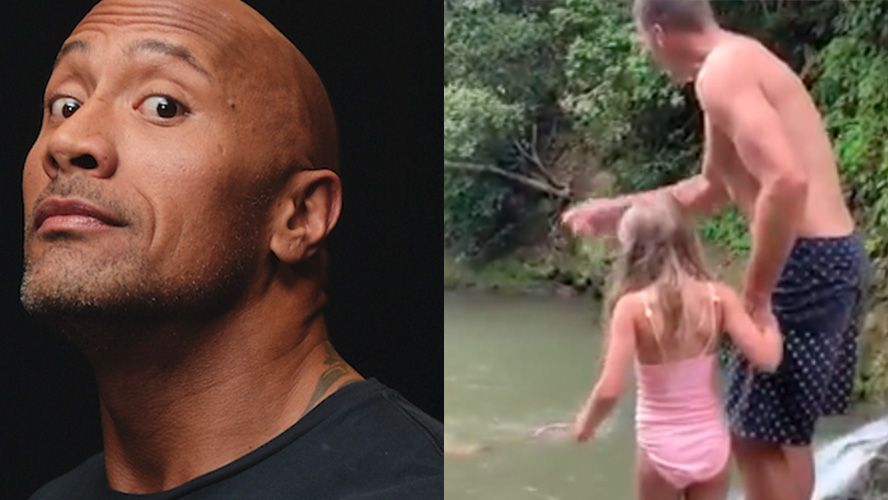 preview for Dwayne “The Rock” Johnson’s Relationship with Girlfriend Lauren Hashian is Solid As Ever