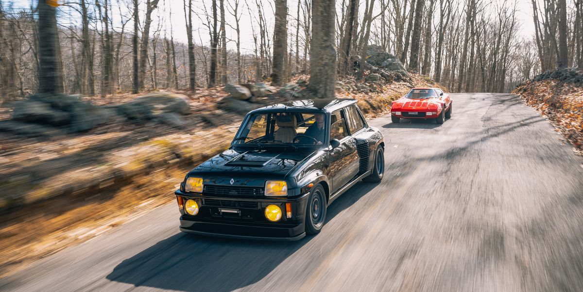 lancia stratos and the renault 5 turbo ii