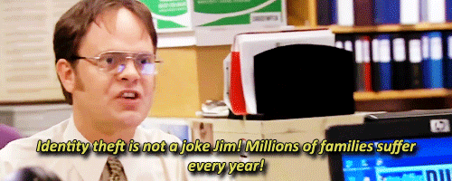 dwight schrute identity theft