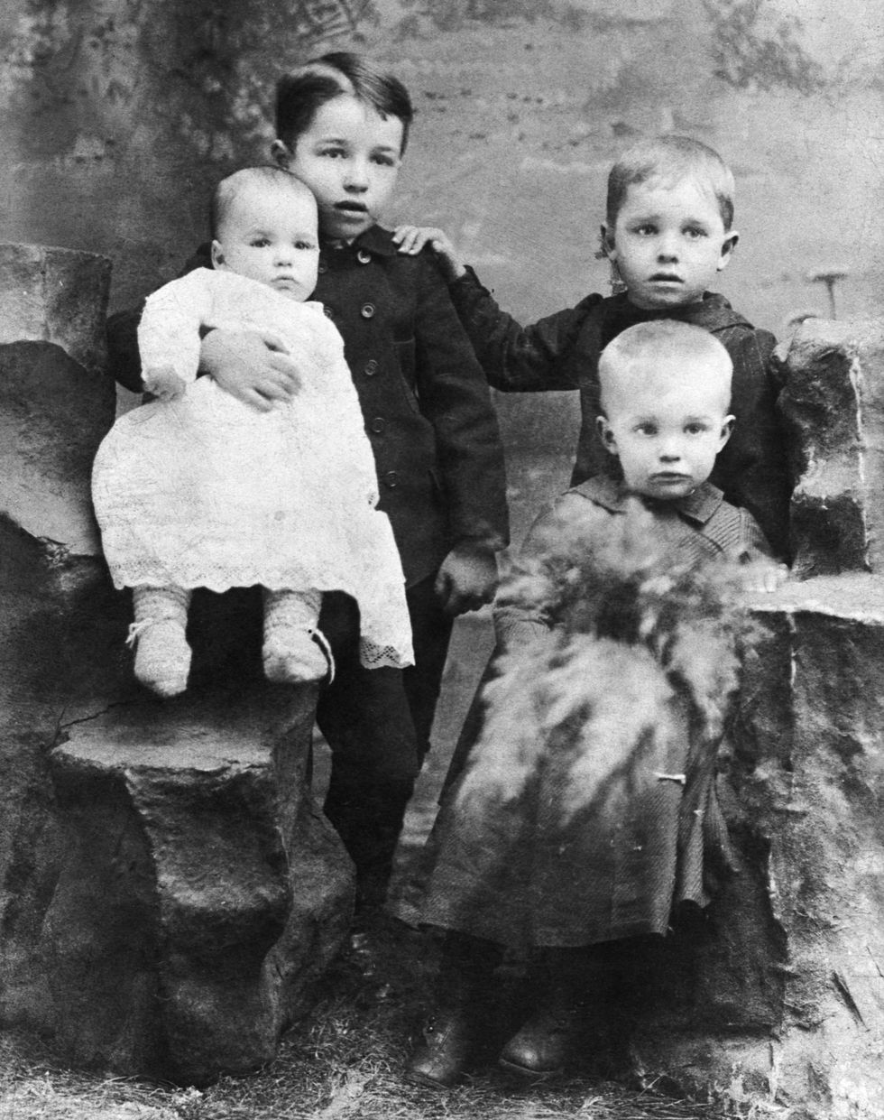 dwight eisenhower with brothers in 1893