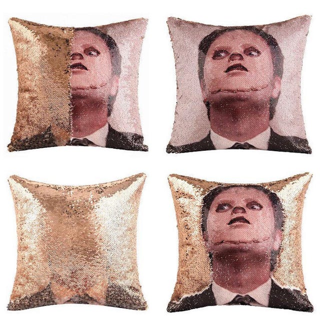 DWIGHT SCHRUTE the Mask the Office Fan Sequin 