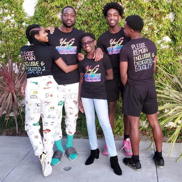 What is Dwyane Wade's child's gender?