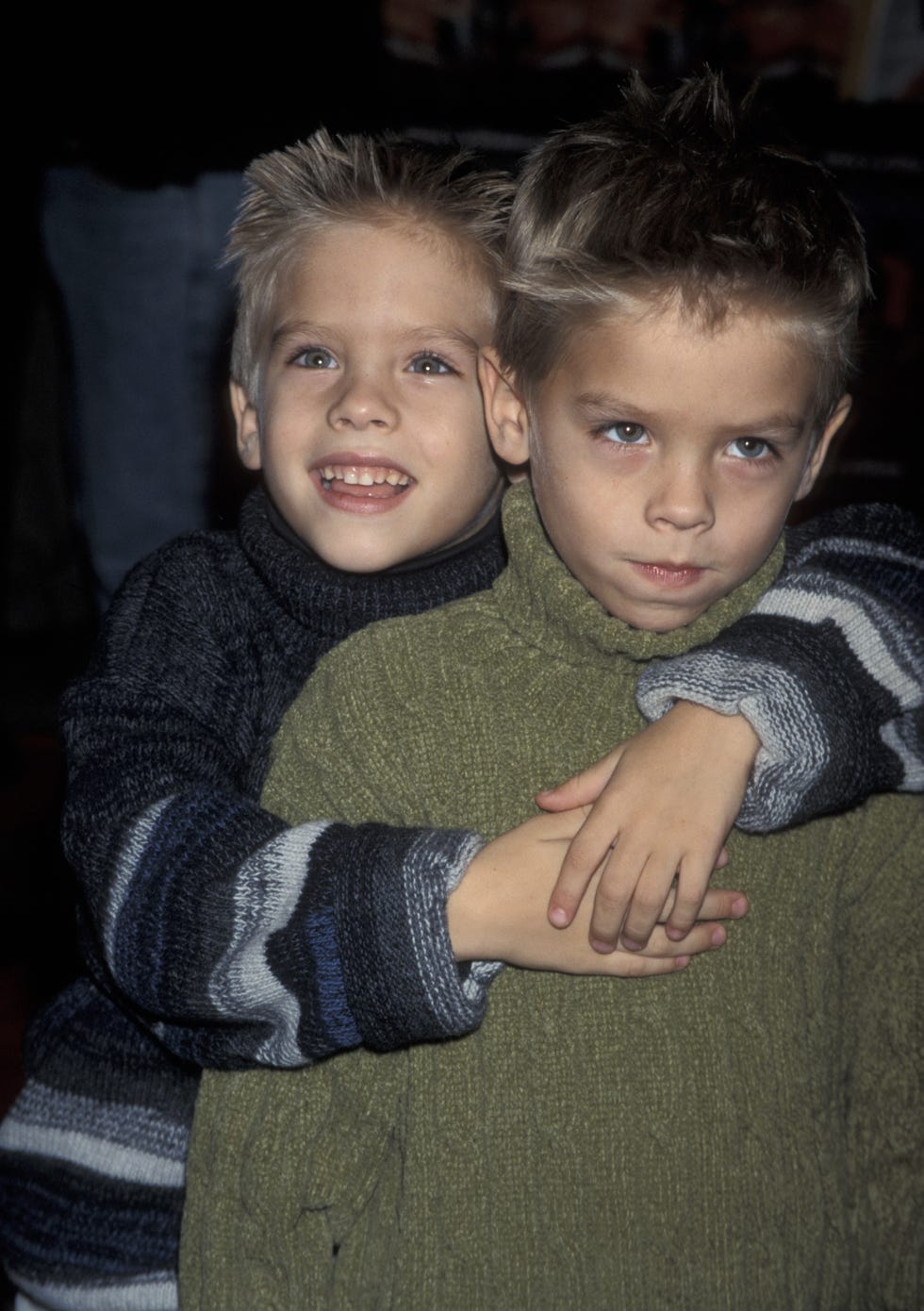 dylan y cole sprouse de pequeños