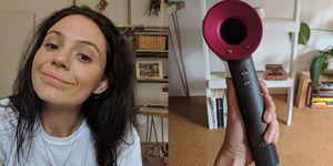 dyson hair dryer review - women's health uk