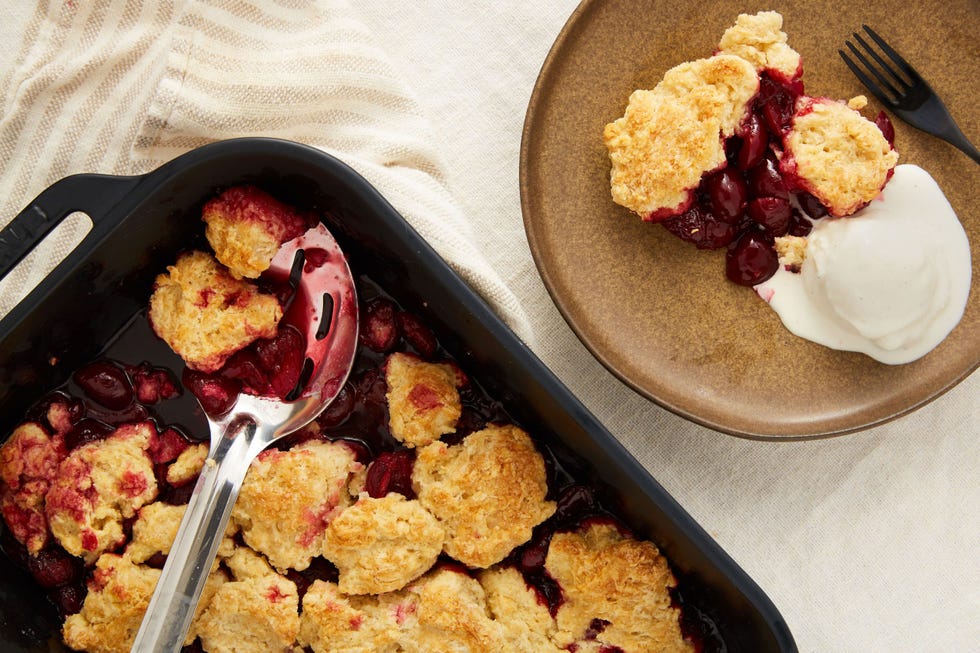 cherry cobbler