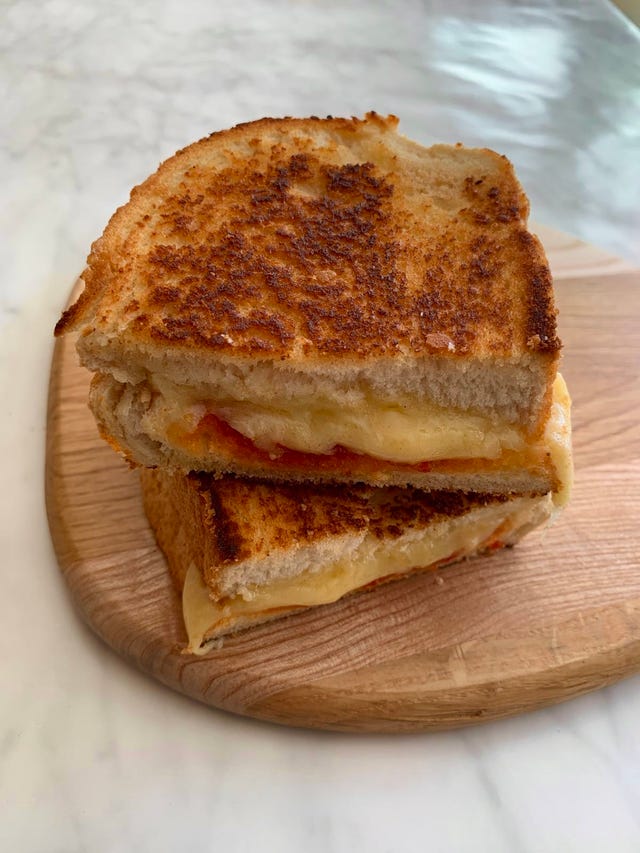 air fryer cheese toastie