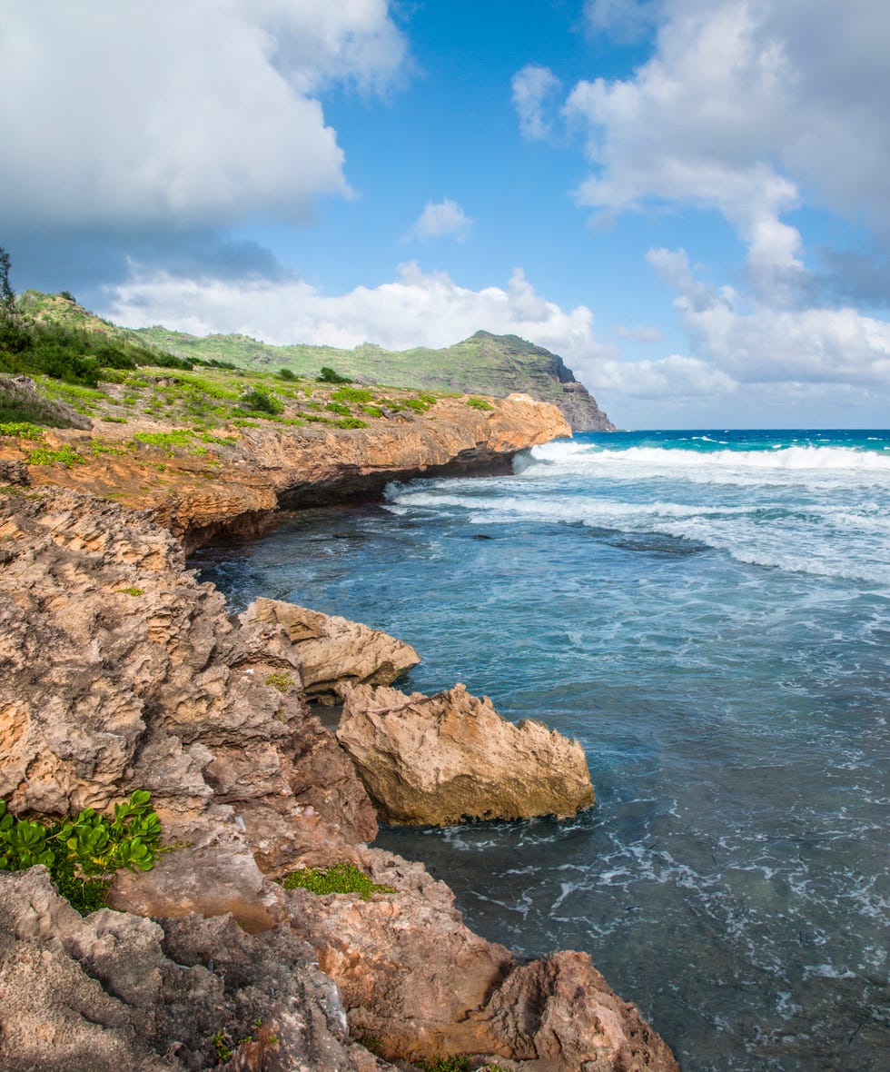 Remote, rugged, historical, and beautiful, Maha'ulepu Beach