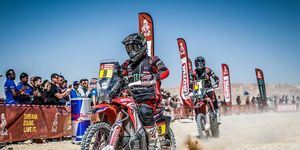 Ricky Brabic wins Dakar Rally for Honda