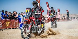 Ricky Brabic wins Dakar Rally for Honda