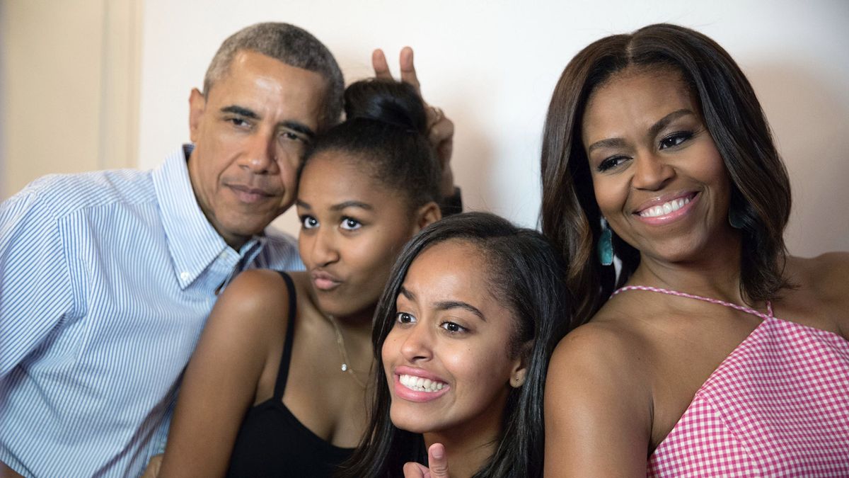 See Michelle Obama S 60th Birthday Tribute To Barack Featuring Malia And Sasha