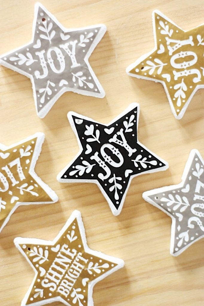 salt dough onrmanets