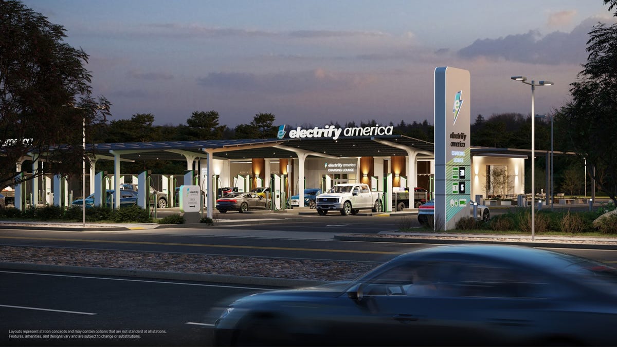 electrify america dc fast chargers near me