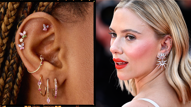 Use This Trick For Wearing Heavy Earrings Without Pain