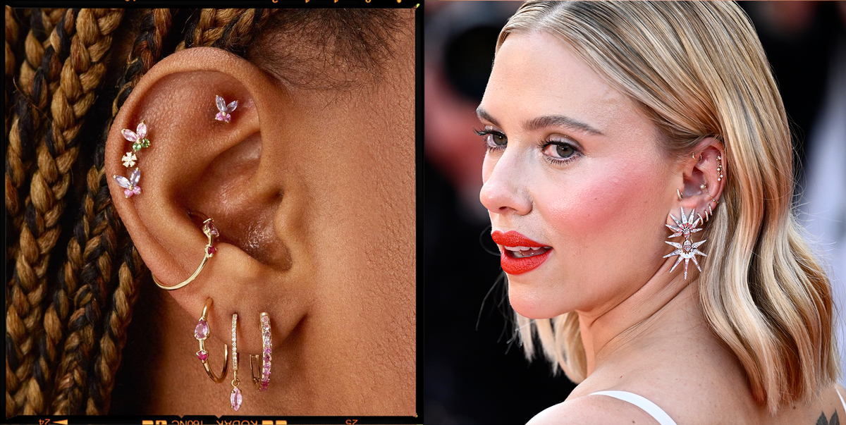 Ear piercings - 14 piercing types and how painful they are