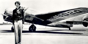 american aviator amelia earhart, c 1930s
