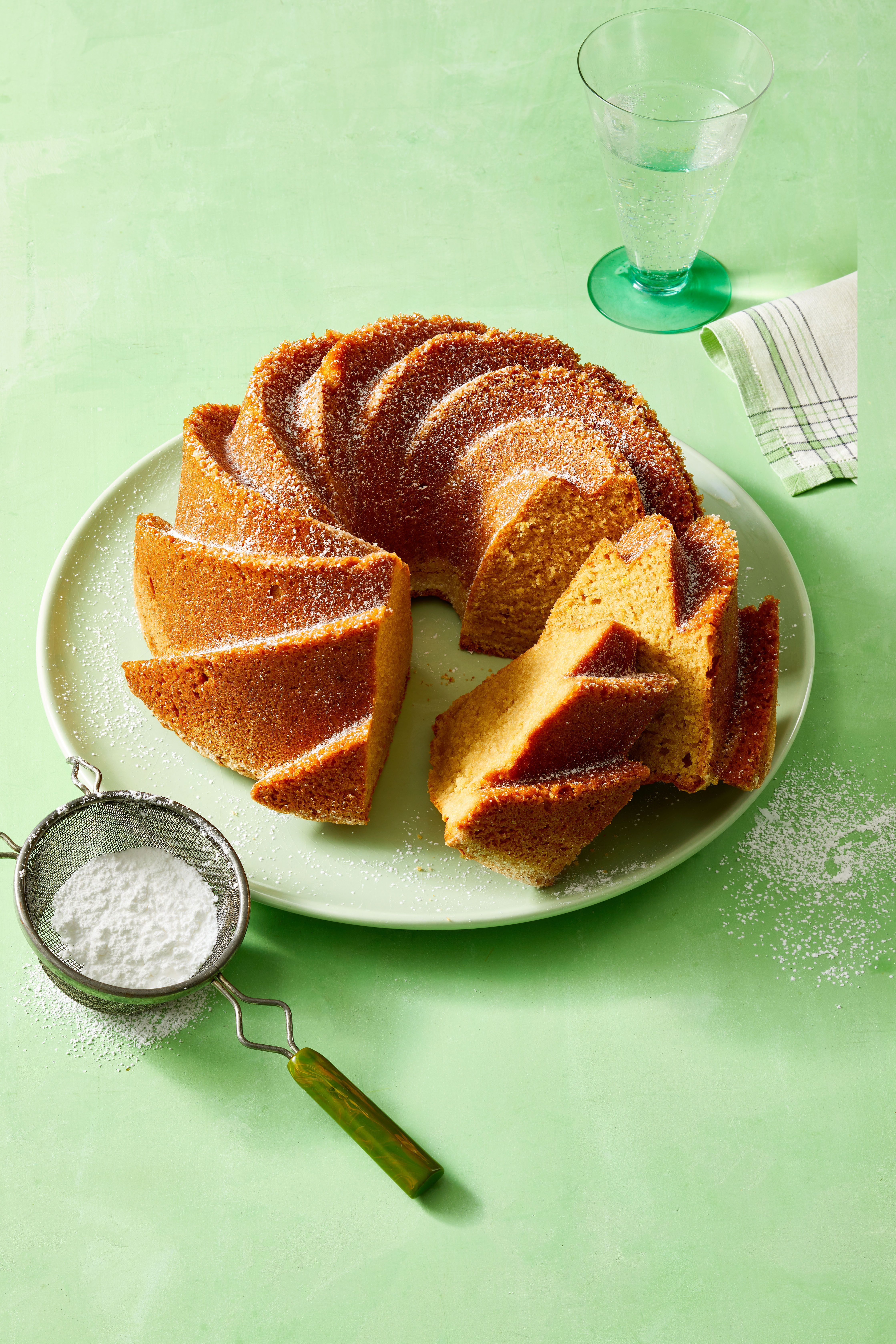 Hazelnut Butter Cake with Sea Salt Caramel Recipe | Bon Appétit