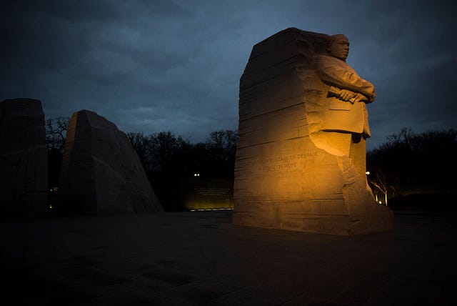 martin luther king jr memorial in washington dc