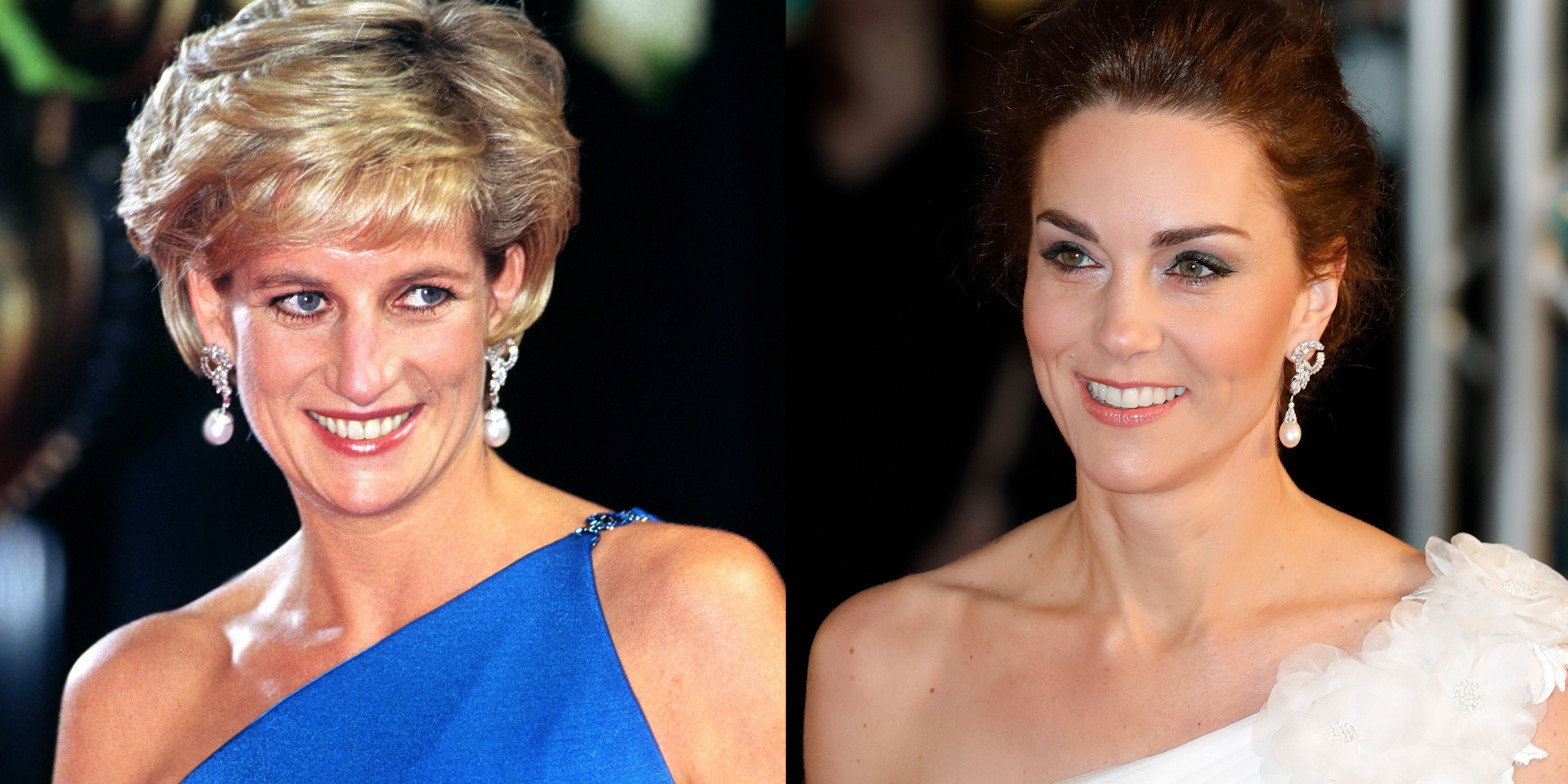 See How Kate Middleton Styled Princess Dianas Pearl and Diamond Earrings  at the BAFTAs