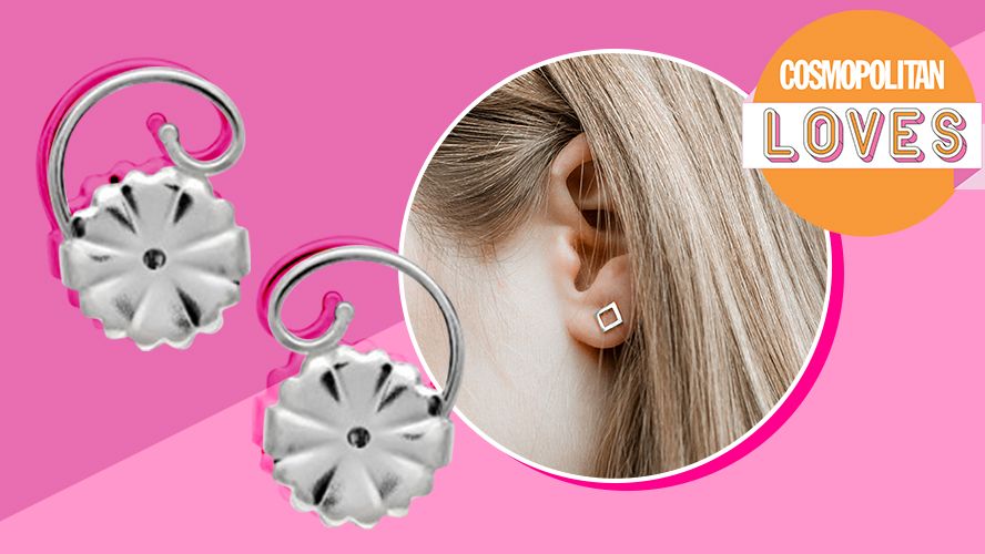 Love Lifters | 3-Pair Earring Backs for Droopy Ears | Earring Lifters | Back Lobe Ear Support | Piercing Ear Lobe Back Lift | Silver or Gold Plated