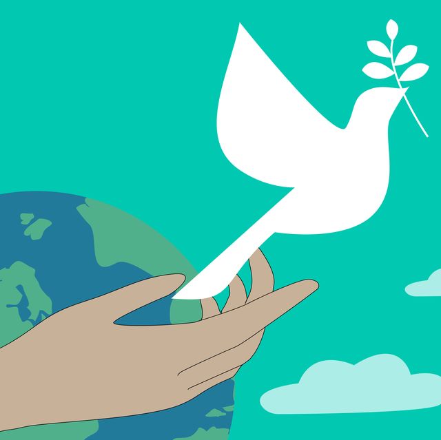 paz mundial ilustracion