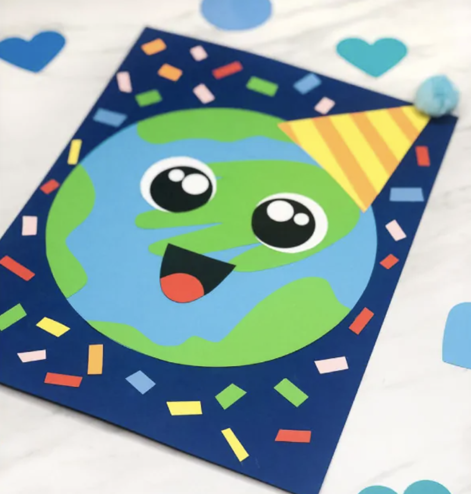 Earth Day Hat [Free Printable Template]