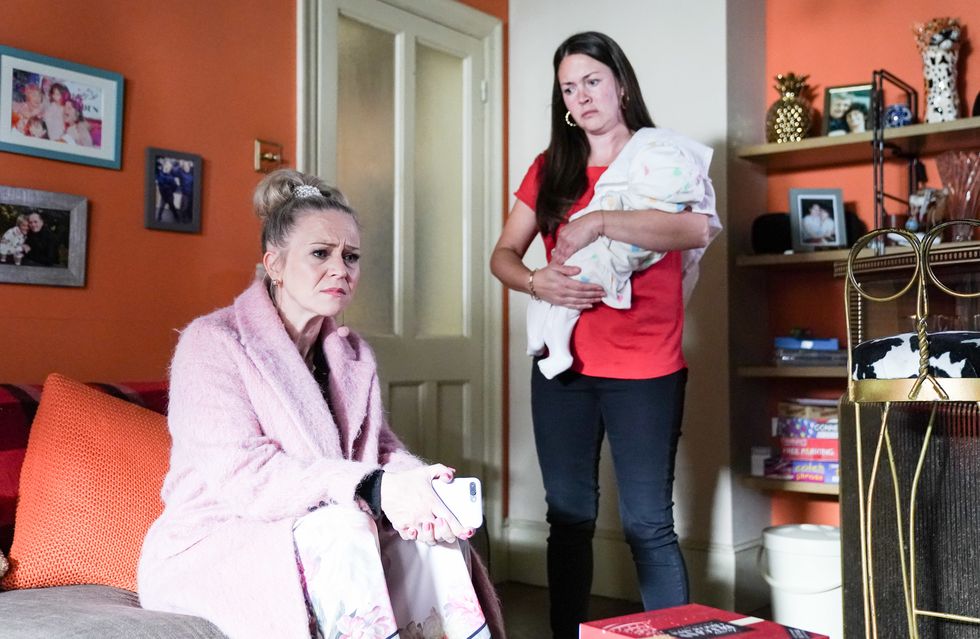 linda carter and stacey slater in eastenders