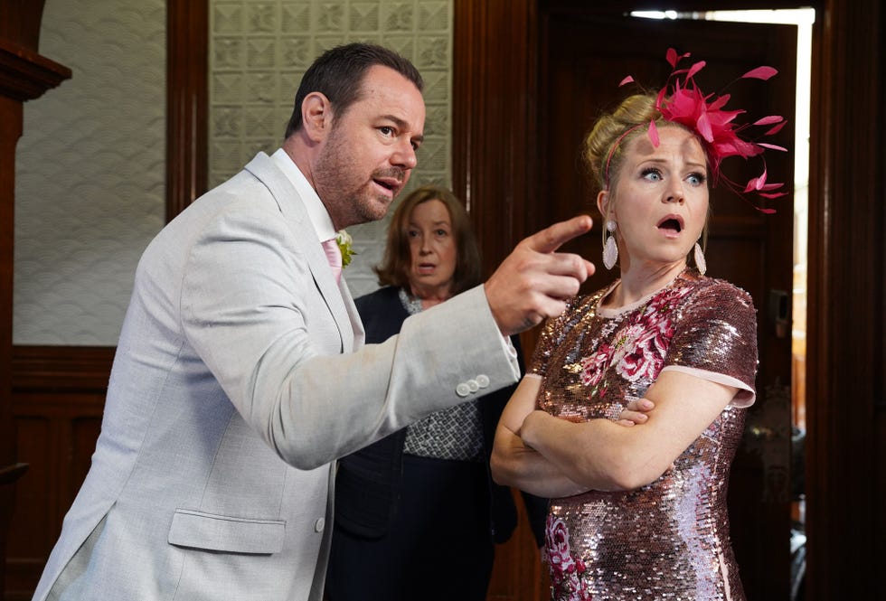 Mick and Linda Carter in EastEnders