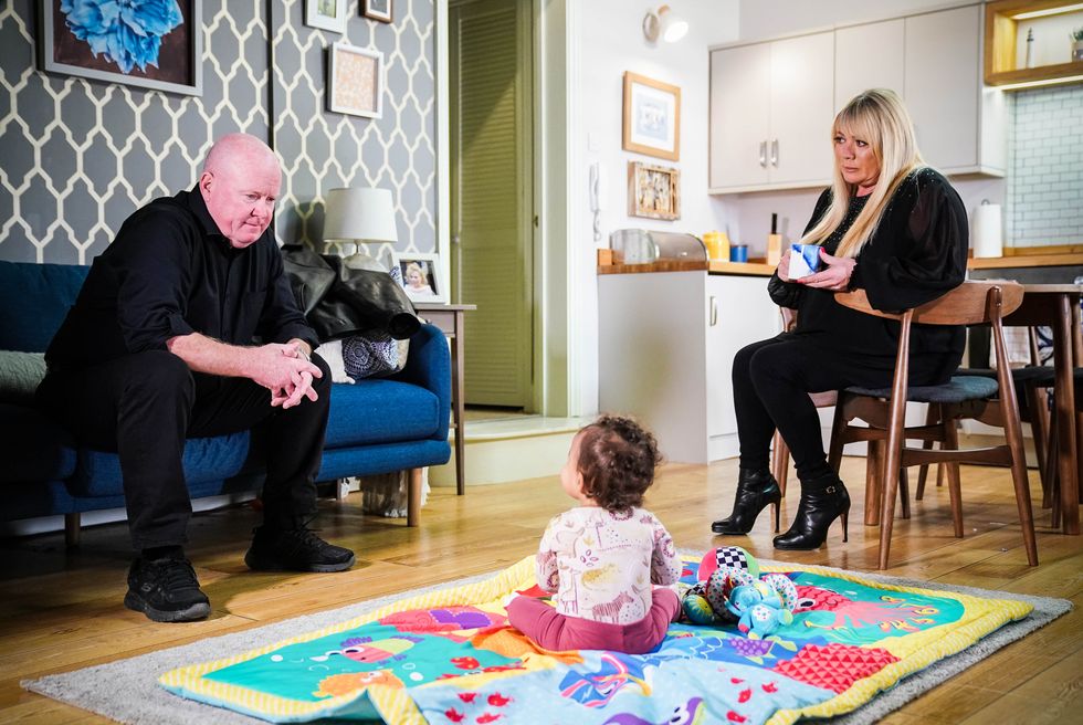 phil mitchell and sharon watts in eastenders