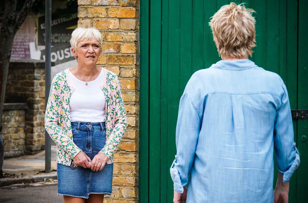jean slater and shirley carter in eastenders