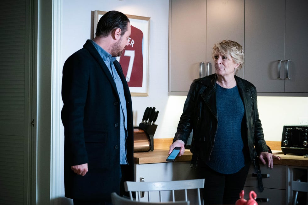 mick and shirley carter in eastenders
