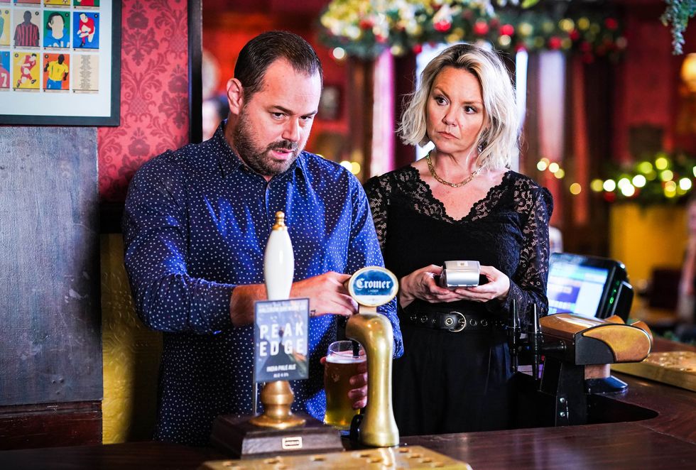 mick carter and janine butcher in eastenders