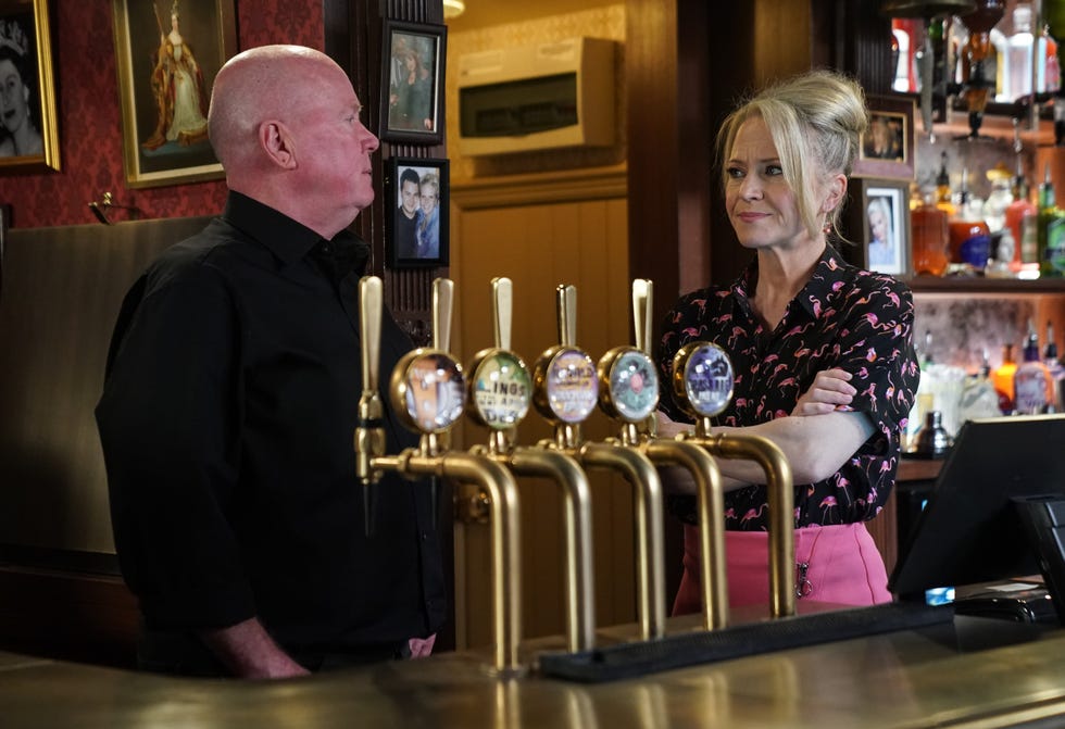 phil mitchell and linda carter in eastenders