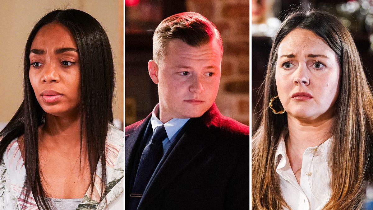preview for EastEnders Soap Scoop! Aaron's family come under threat
